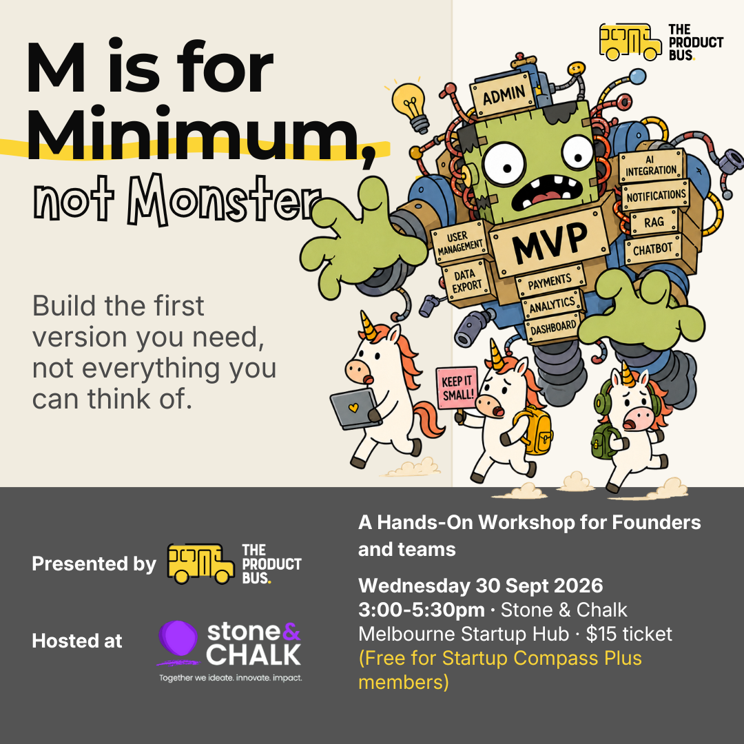 M is for Minimum, Not Monster - Building real MVPs